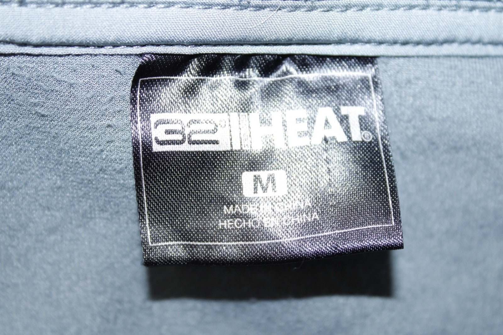 32 Degree Heat Quarter Button Fleece Pullover Grey Women's Sz Medium