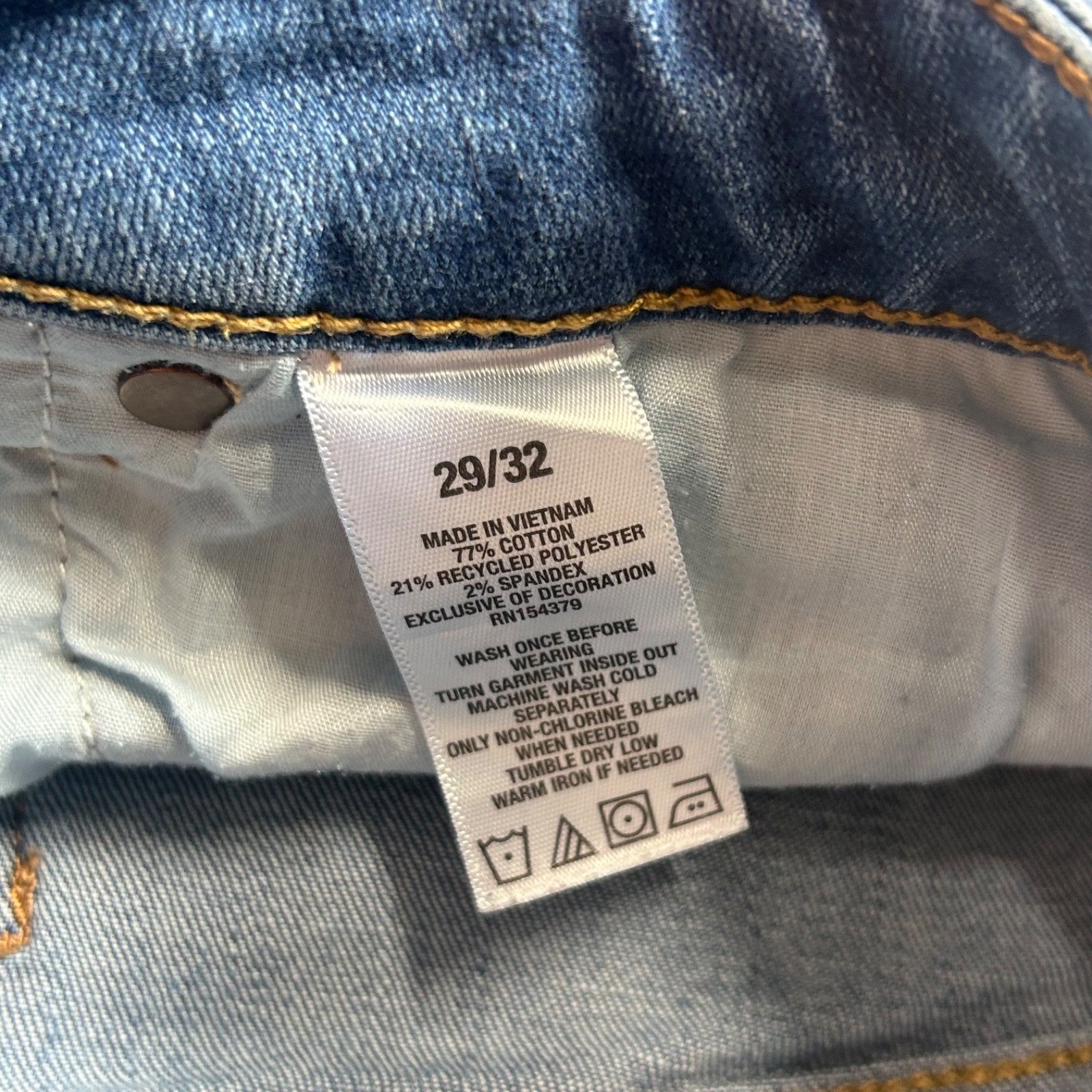 Aeropostale Men's Super Skinny Medium Wash Jeans Sz 29x32