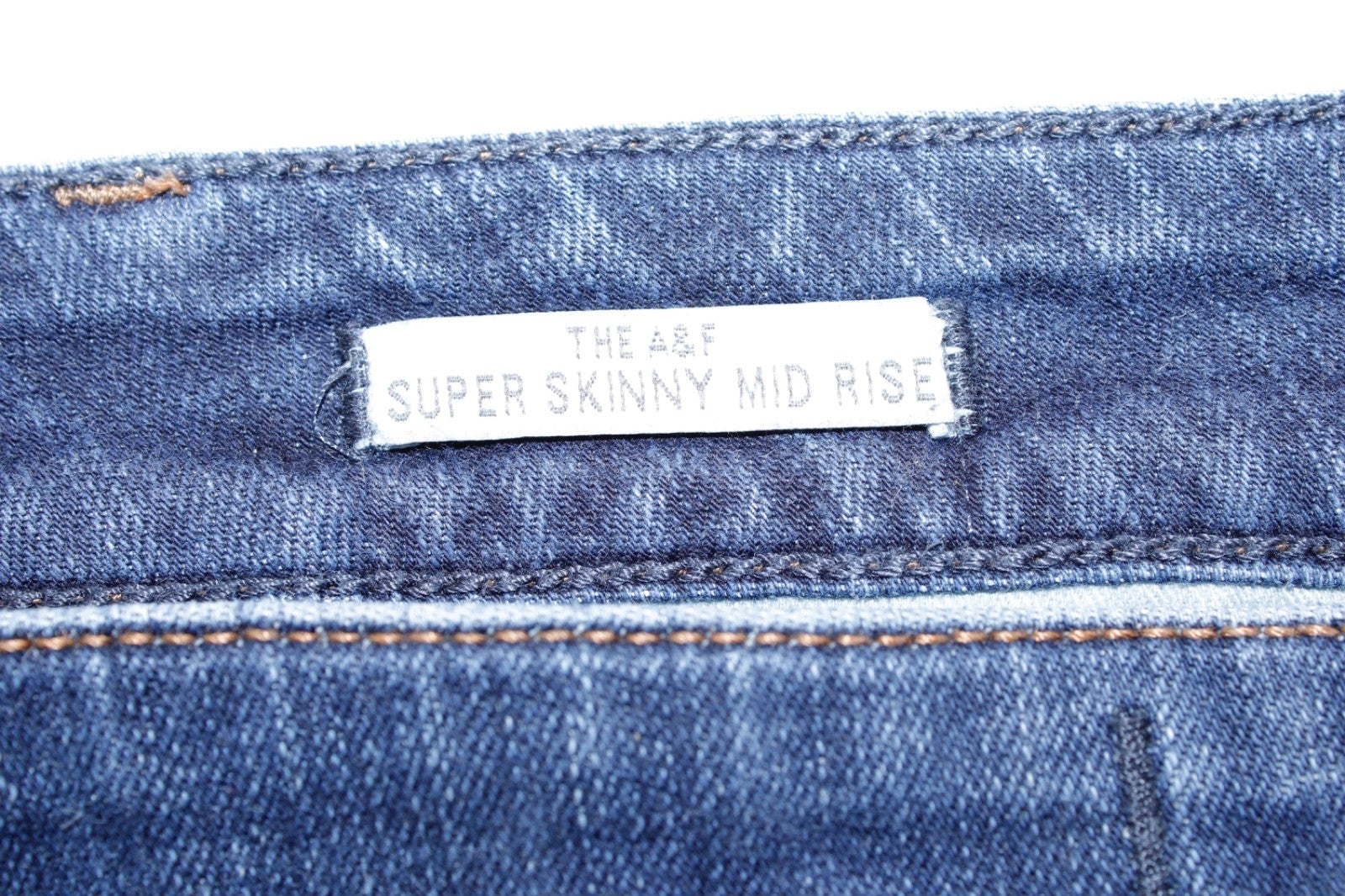 Abercrombie & Fitch The A&F Super Skinny Mid Rise Jeans Women's Size 4S W27 L29