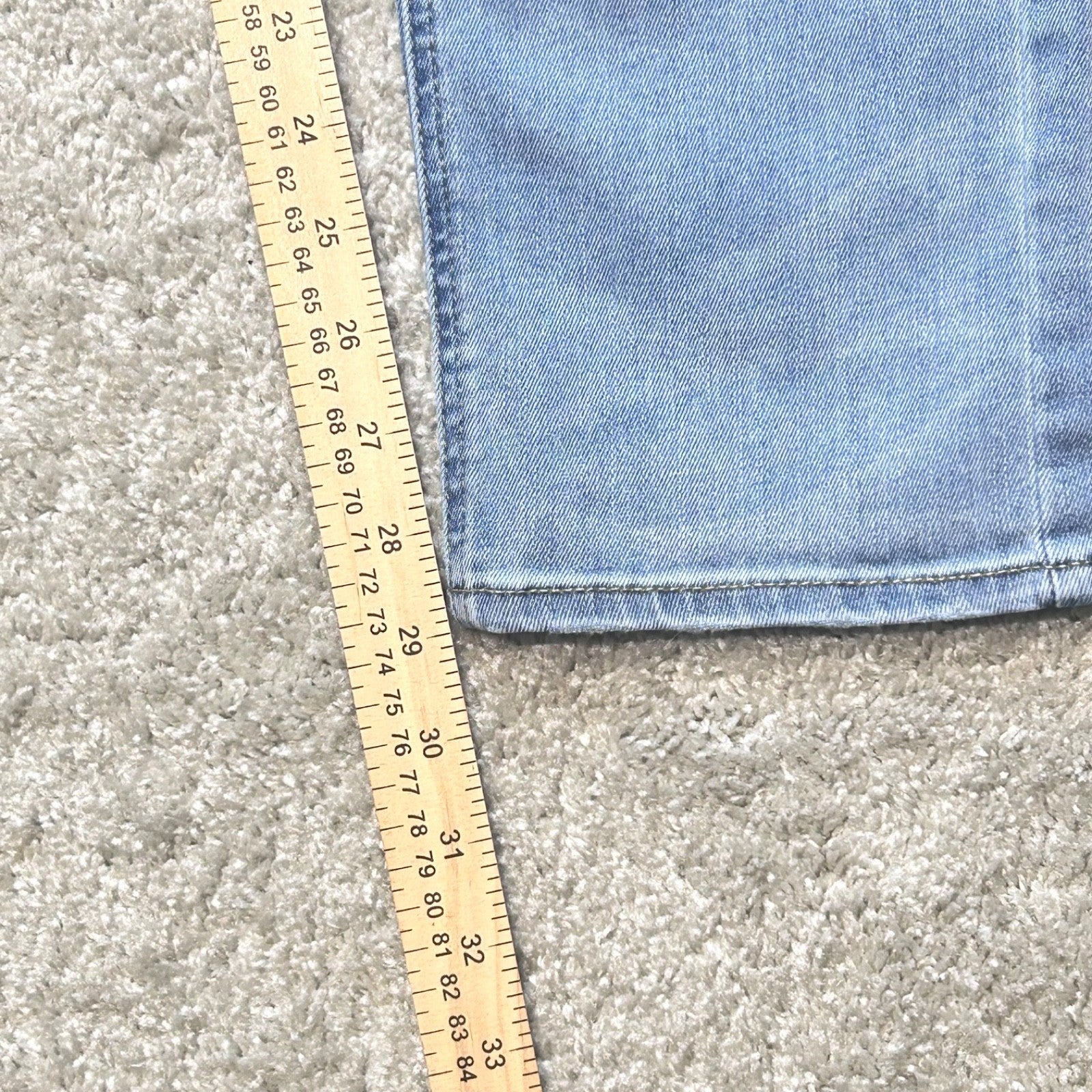 American Eagle Athletic Skinny Mens 30x30 Light Wash Extreme Flex