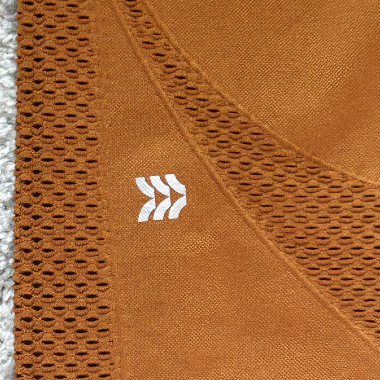 All in Motion Rustic Orange High Waisted Side Pockets Ankle Length Leggings